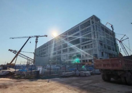 重庆华电潼南一期2×500MW级气电工程项目主厂房交安