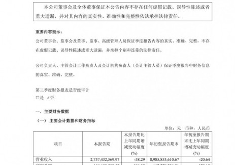 容百科技2025年前三季度实现营业总收入89.86亿元