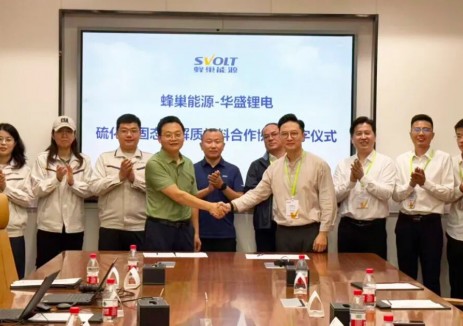 华盛锂电与蜂巢能源携手合作，引领固态电池产业升级