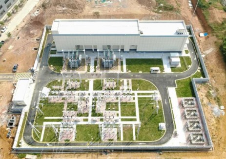 广西110千伏花山送变电工程顺利投运