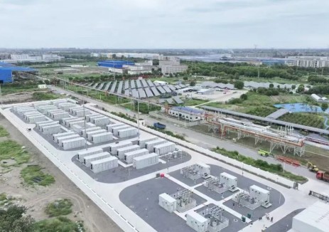 全国最大用户侧构网型储能并网发电