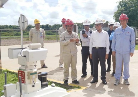 柬埔寨礦能部副國務(wù)秘書一行到<em>中國大唐</em>柬網(wǎng)公司調(diào)研