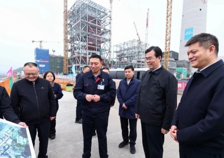 貴州省委副書記、省長李炳軍調研<em>貴州能源</em>水城項目