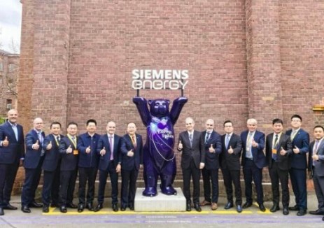 徐陆与西门子能源执行副总裁卡瑞姆·阿明会谈