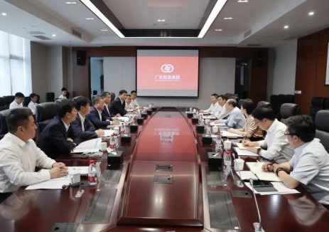 张帆会见中建六局党委副书记、总经理段辉乐一行