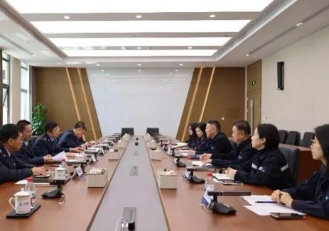 国家税务总局葫芦岛市税务局局长韩涛一行莅临中核辽宁核电调研