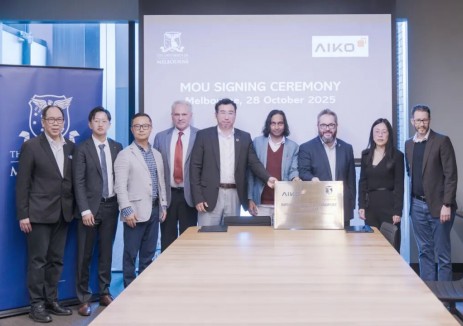 愛旭與墨爾本大學簽署合作備忘錄，共筑“<em>AI</em>+零碳”創(chuàng)新未來