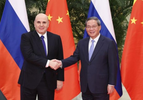 中方愿同俄方加强高层交往，拓展能源等领域交流合作