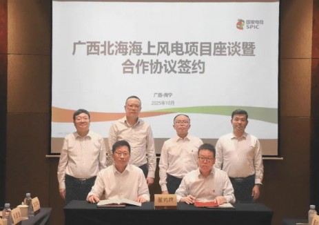 國家電投西藏公司與特斯聯(lián)、中核華興、國核電力院簽約廣<em>西北</em>海海上風(fēng)電項(xiàng)目
