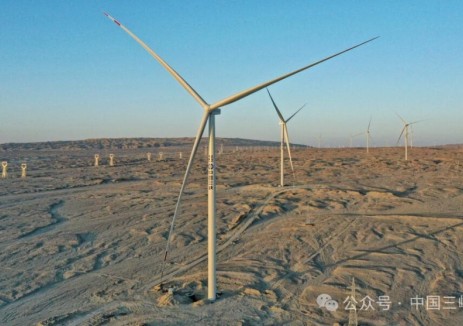 三峡青海海西州500MW风电项目并网发电