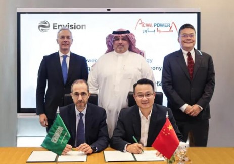 遠景宣布與ACWA Power達成七年戰略合作，共建全球清潔能源生態