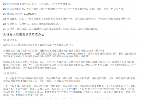 招標(biāo)｜福建大田150萬招標(biāo)！城區(qū)3處停車場<em>充電樁</em>待建