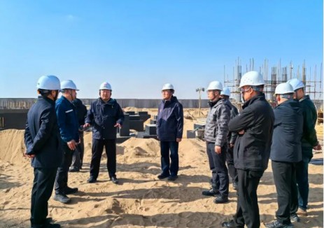 蒙能杭錦旗110萬千瓦風(fēng)電<em>光伏</em>一體化項目全力沖刺并網(wǎng)目標(biāo)