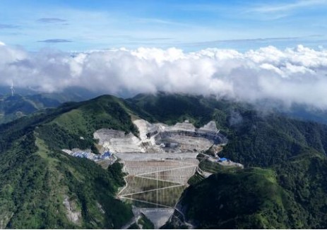 廣西南寧<em>抽水蓄能電站</em>上水庫工程開始蓄水