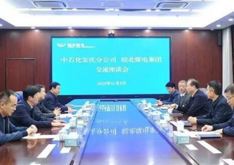 皖北煤電與<em>中石化</em>安慶分公司交流座談