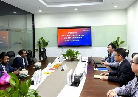 印度Newtrace公司到访天际氢能，开启电解槽技术合作新篇章