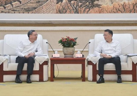 倪真與南方電網總經理、黨組副書記錢朝陽舉行會談