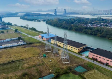 江苏北沿江高铁扬州段高压、<em>超高压</em>电力线路迁改任务完成