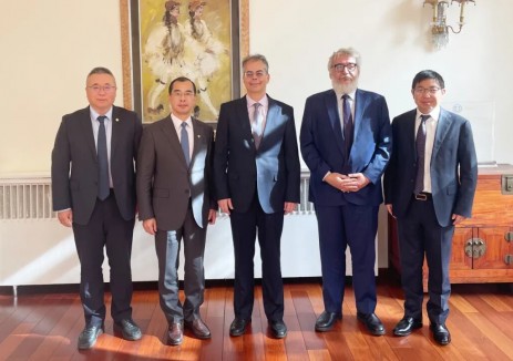 中国能建国际集团拜会希腊驻华大使！深化绿色氢氨醇等多领域合作