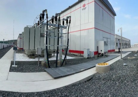 国能朱碌科、沙海200兆瓦风电项目调相机工程并网发电