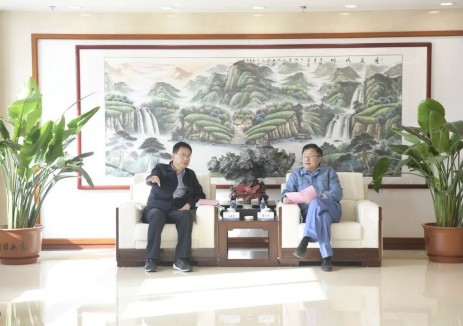 围绕中天合创乌审旗风光制氢一体化项目合作！王彦宏一行拜访中天合创能源有限责任公司党委书记褚小华