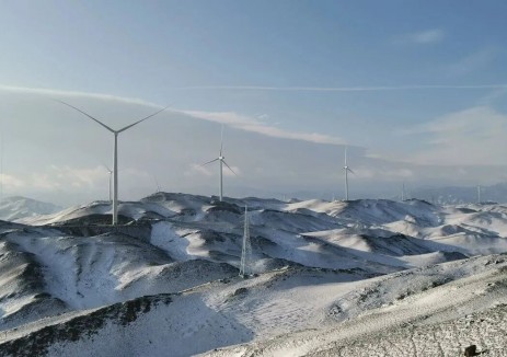 戈壁滩上出“绿电”！新疆布尔津65万千瓦风电项目全容量并网