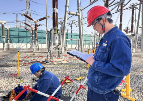 ±500千伏宝鸡换流站年度检修进行中