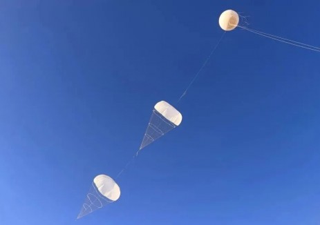 世界最大高空風力發(fā)電做功傘<em>成功</em>開傘