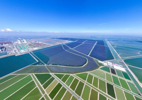 全球最大渔光互补发电项目三期工程开工