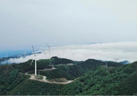 金风科技成功打造两座“碳中和风电场”