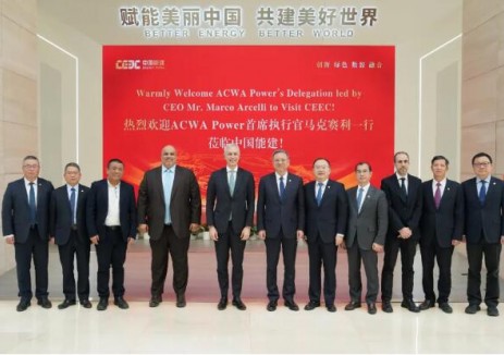 涉及新能源等领域！中国能建与ACWA Power共商深化合作