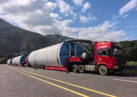 大唐云南联兴三期风电项目首套塔筒顺利发货