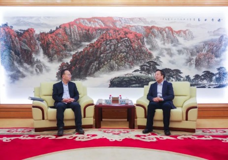 推动绿色能源与基础通讯融合发展！蒲培文会见中国电信甘肃公司党委书记、总经理杨岭才一行