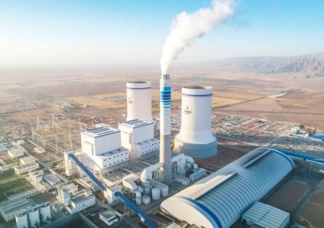 甘肃电投张掖电厂2×100万千瓦燃煤机组扩建项目3号机组正式投运
