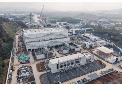 中國能建浙江火電承建的國能安吉梅溪2×9H級燃機<em>新建</em>工程項目1號機組首次并網一次成功