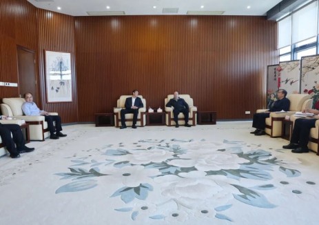 张帆 文联合会见华能南方分公司执行董事、党委书记刘庆伏 总经理、党委副书记韩吉亮