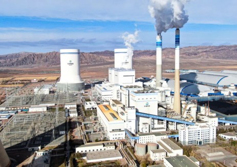 甘肃电投张掖发电公司 2×100万千瓦<em>燃煤机组</em>扩建项目3号机组正式投运