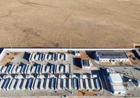 内蒙古化德县电网侧独立储能示范项目电化学储能全容量并网