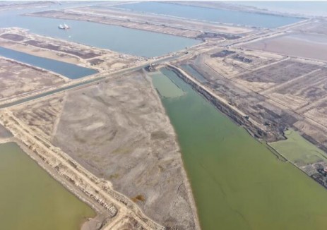 中交海建天津市海洋生态保护修复项目退养还湿主体工程完工