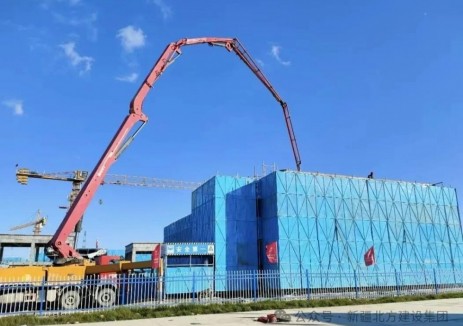 新疆北方建设集团污水处理厂项目建设按下“收官加速键”