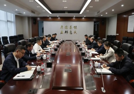 张帆会见中核集团（广东）市场开发部主任李志煌一行