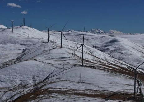 中国电建昆明院承建，中国最高海拔风电项目并网发电！