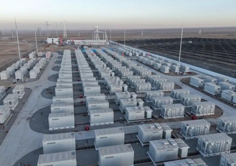旭储景能200MW/800MWh独立储能电站示范项目竣工并网
