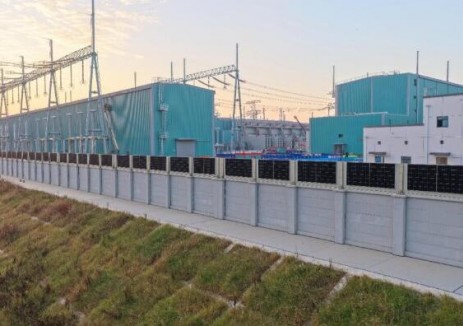 中国能建华东院打造的电力行业首例一体式光伏声屏障示范工程开工