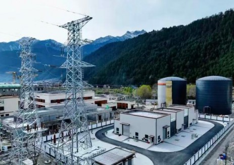 甘肃扎尕那110千伏输变电工程启运