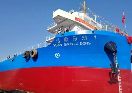 安徽首艘换罐模式LNG船舶顺利下水，中集安瑞科“换罐模式”引领内河航运能源补给新时代