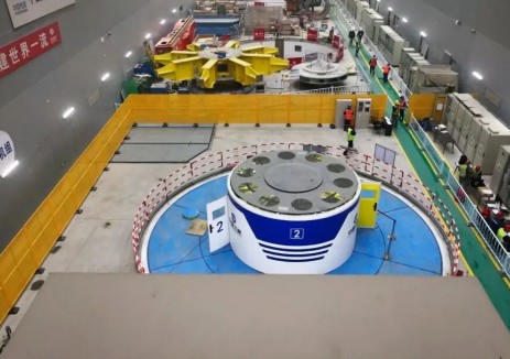 我国单机容量最大抽水蓄能电站全力冲刺年底发电目标