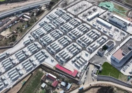 我国在建最大电化学储能项目首批并网成功