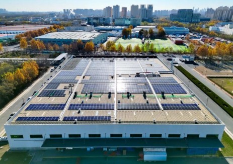 京津冀新能源公司天津北辰天士力博科林1.1兆瓦分布式光伏项目全容量并网