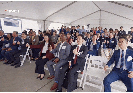 天赐材料北美首座电解液工厂正式破土动工